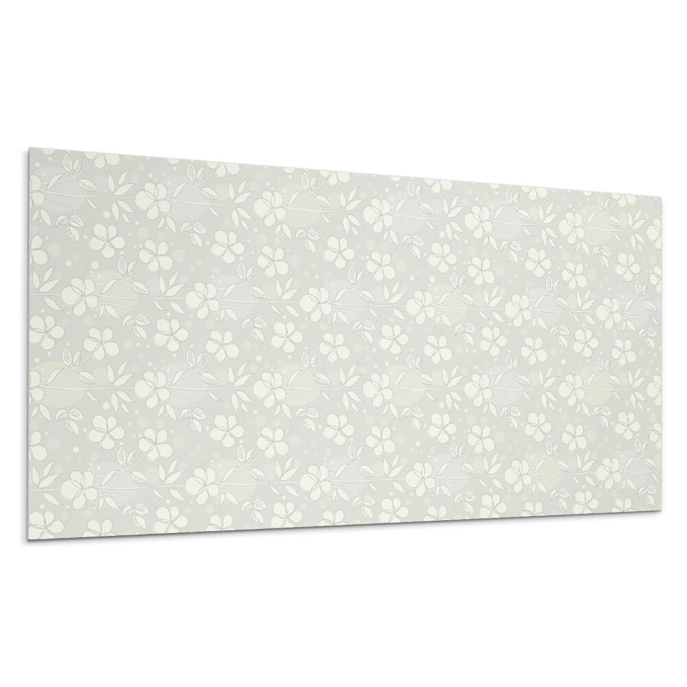 Płyta pcv na ścianę Kwiatowy wzór na tle