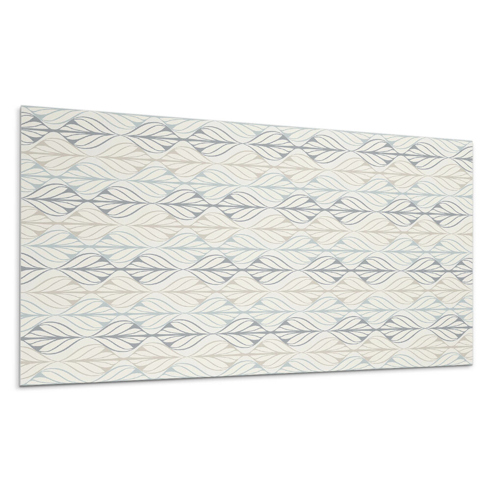 Panel pcv Wzór liści w rombach