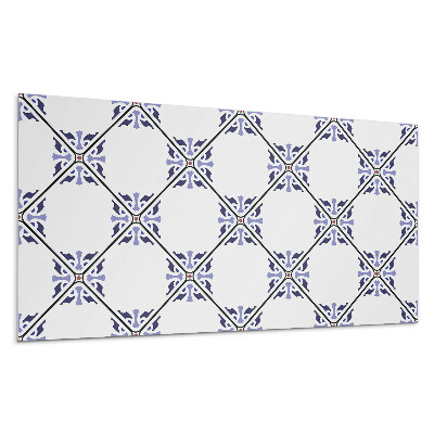 Płyta na ścianę Wzór z motywem florystycznym