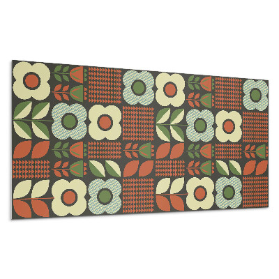 Panel na ścianę Kwiatowe wzory i figury