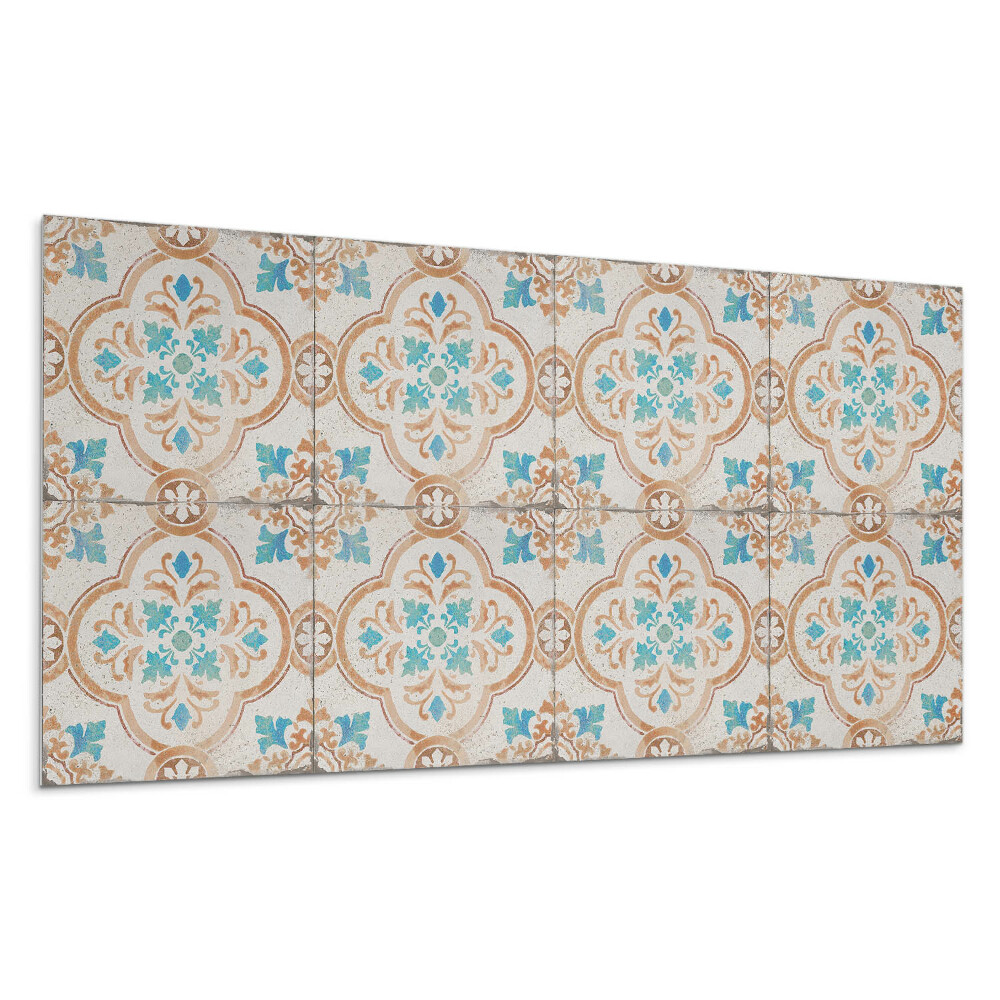 Panel na ścianę Motyw dekoracyjny z kwiatami