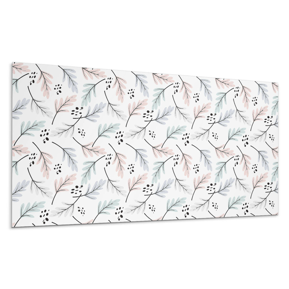 Płyta pcv na ścianę Delikatny wzór roślinny