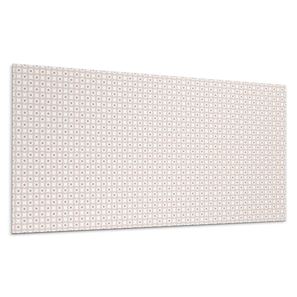 Panel na ścianę Wzór z okręgami w siatce
