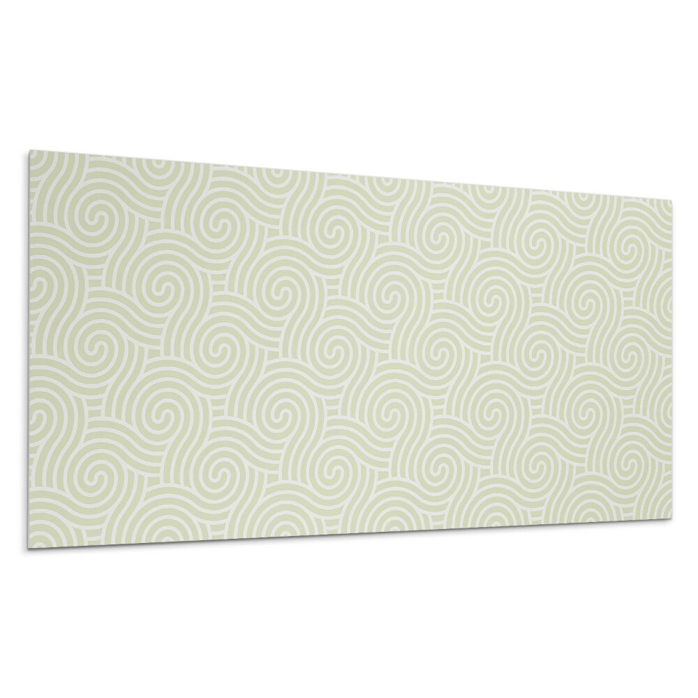 Płyta na ścianę Fale w spiralnym wzorze