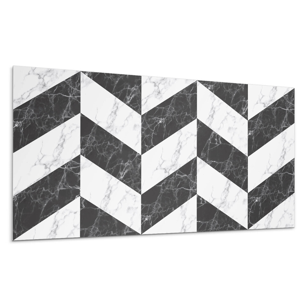 Płyta pcv na ścianę Wzór w jodełkę marmurową