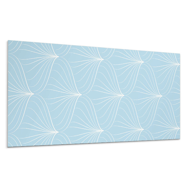 Płyta pcv na ścianę Fale w delikatnym wzorze