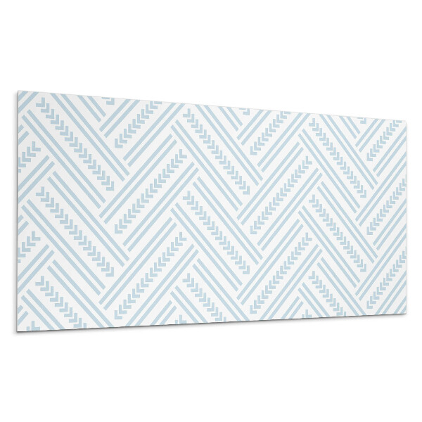 Panel ścienny Wzór w zygzaki z liniami