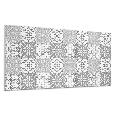 Płyta pcv na ścianę Wzory geometryczne w układzie