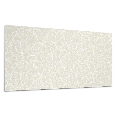 Panel na ścianę Delikatne liście w falach