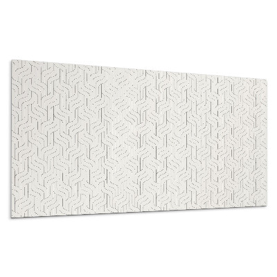 Płyta na ścianę Fale w geometrycznym układzie