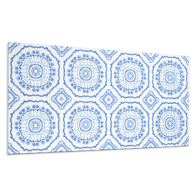 Panel ścienny Motyw kwiatowy w okręgu