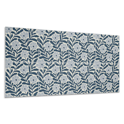 Płyta pcv na ścianę Kwiatowy wzór roślinny