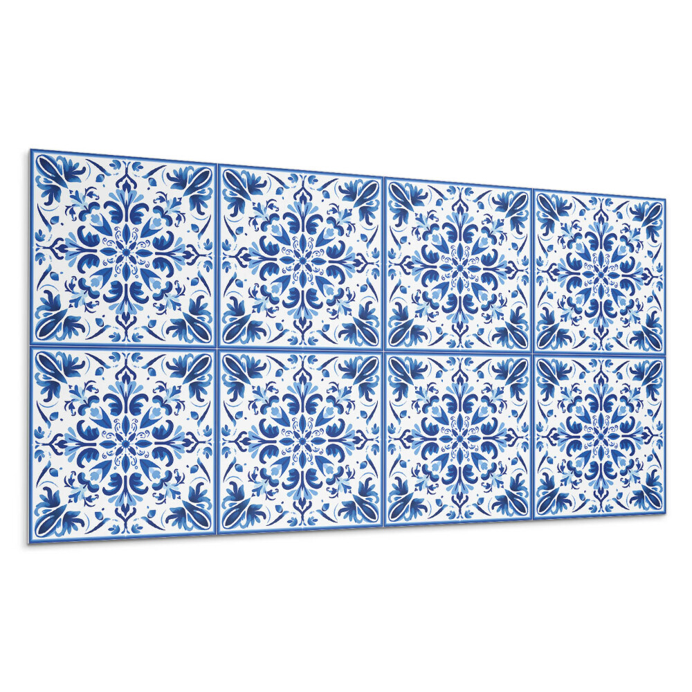 Płyta pcv na ścianę Kwiatowy wzór w symetrii