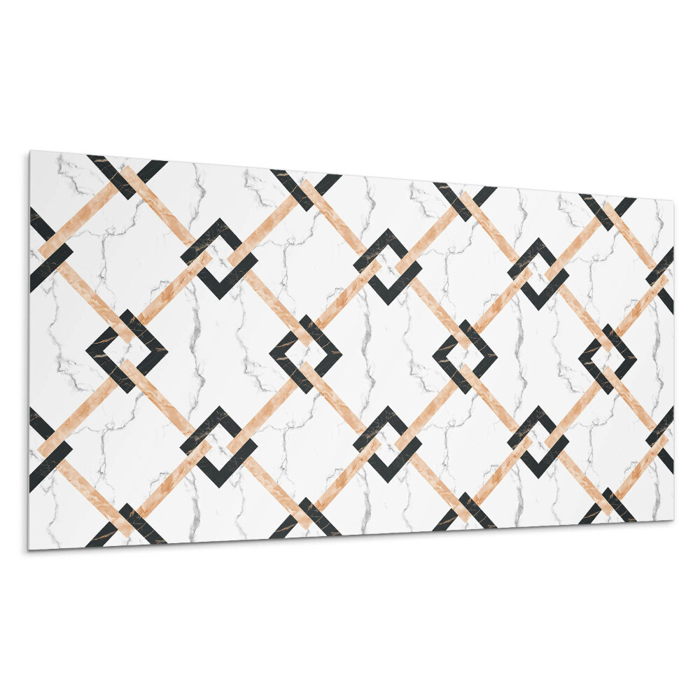 Panel na ścianę Geometryczne wzory marmurowe