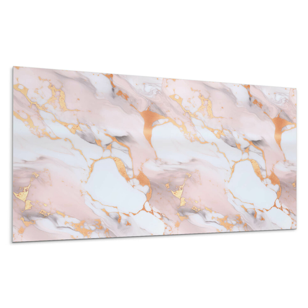 Panel na ścianę Wzór marmurowy z akcentami