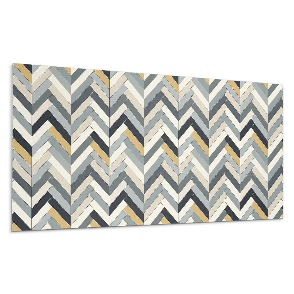 Płyta na ścianę Wzór w jodełkę