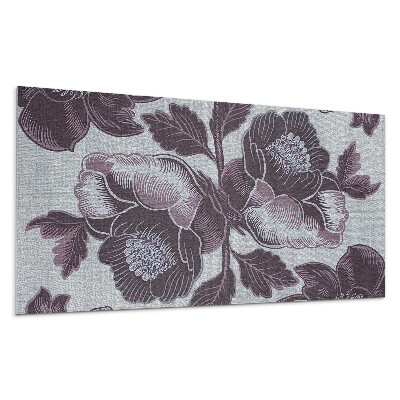 Panel pcv Kwiatowy wzór na tkaninie