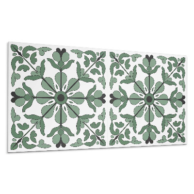 Płyta na ścianę Wzór roślinny z symetrią