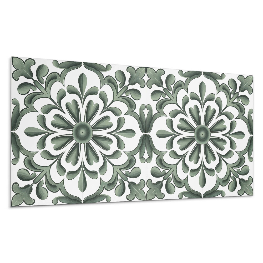 Panel na ścianę Motyw roślinny w okręgu