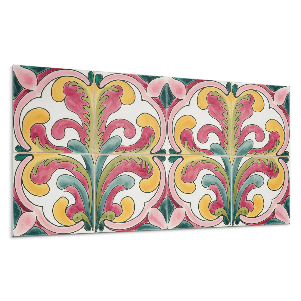 Panel pcv Wzór roślinny z falami