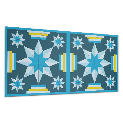 Panel ścienny Geometryczne gwiazdy w układzie