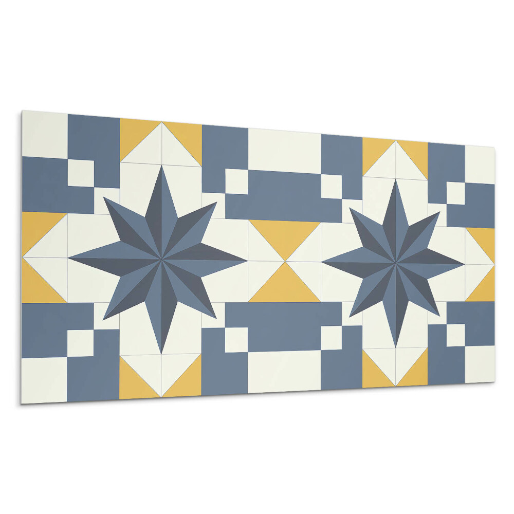 Panel pcv Geometryczny wzór gwiazdy