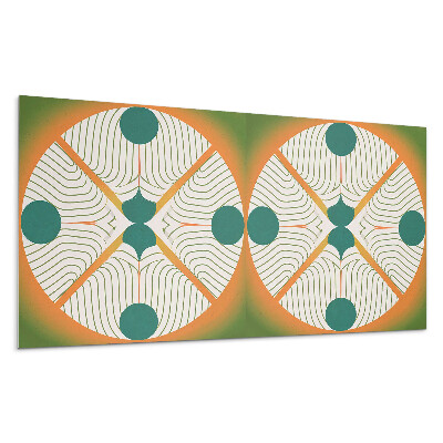 Płyta pcv na ścianę Abstrakcyjny wzór okrągły