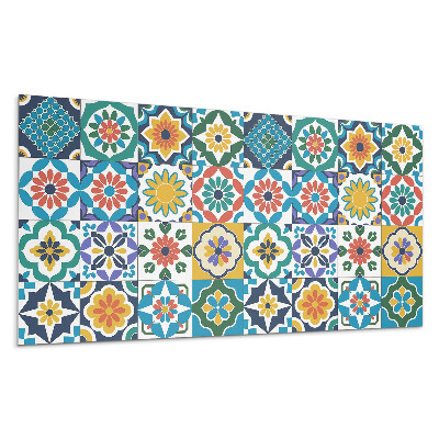 Panel na ścianę Wzory kwiatowe i geometryczne