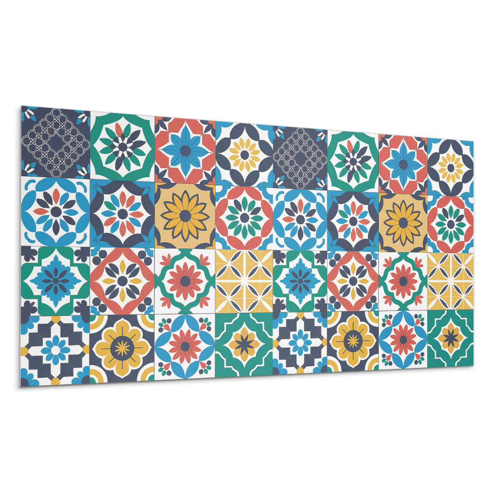 Panel ścienny Wzory mozaikowe w układzie