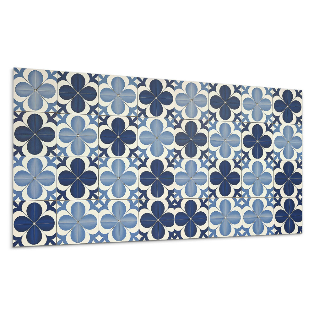 Panel pcv Geometryczny wzór kwiatowy