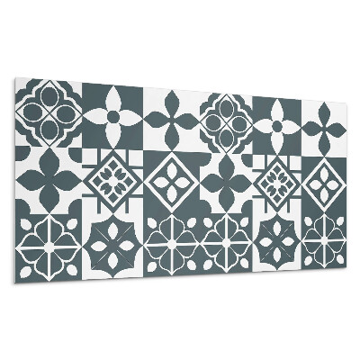 Panel na ścianę Wzory geometryczne w kafelkach