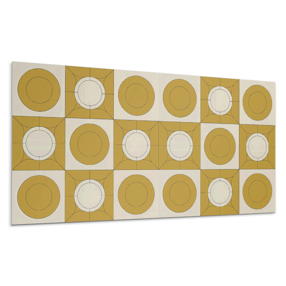 Panel na ścianę Geometryczny wzór z okręgami