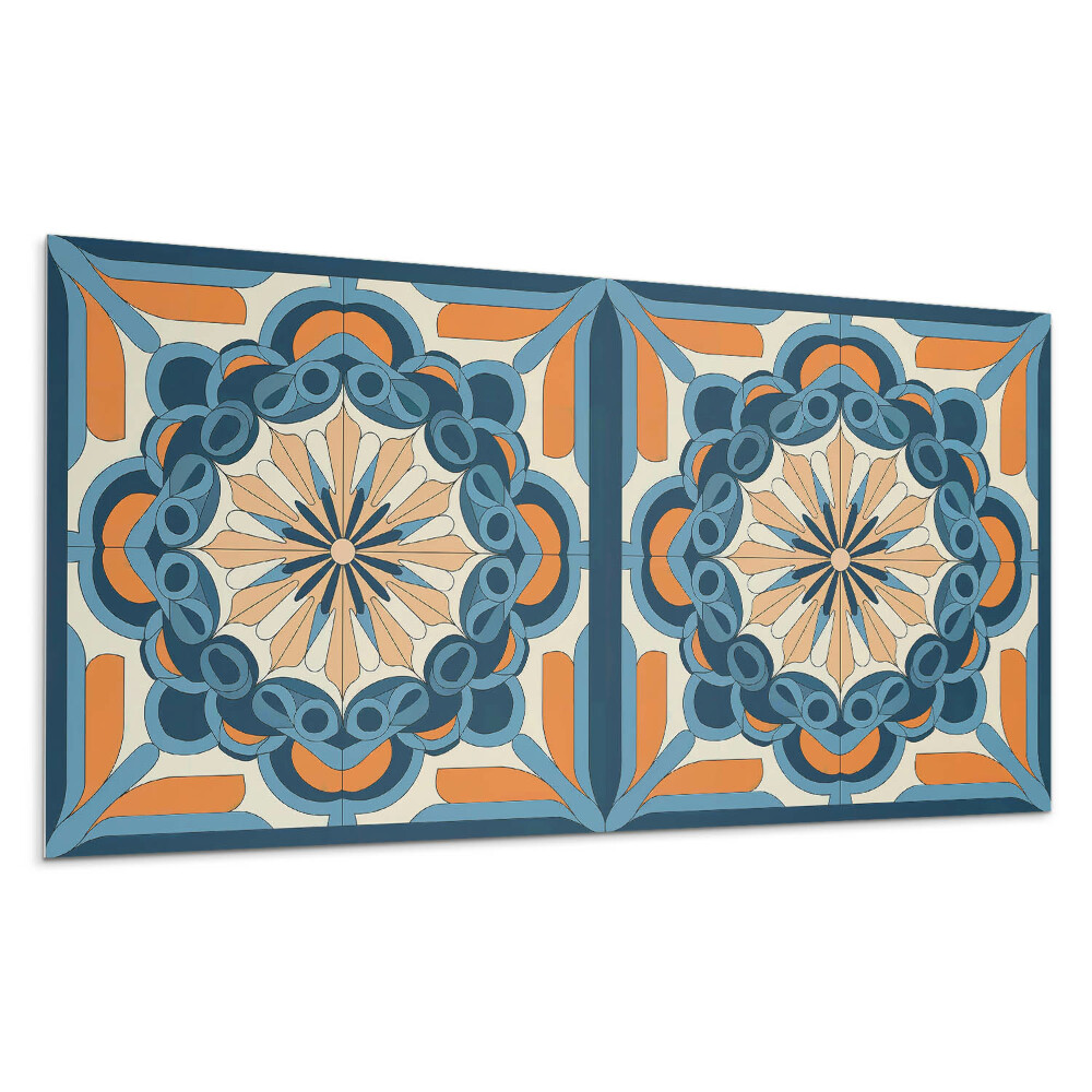 Panel na ścianę Wzór mandali z motywem kwiatowym