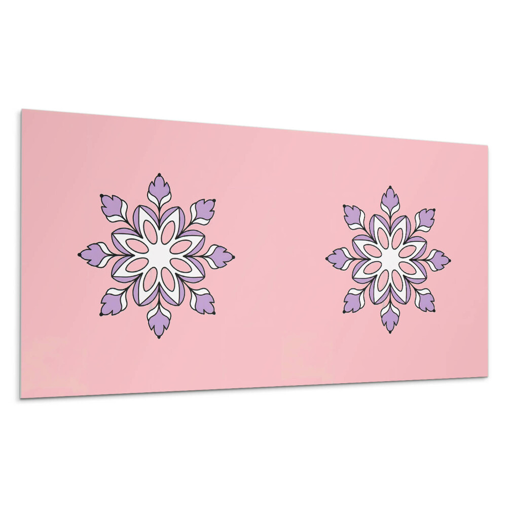 Płyta na ścianę Kwiatowy wzór mandali