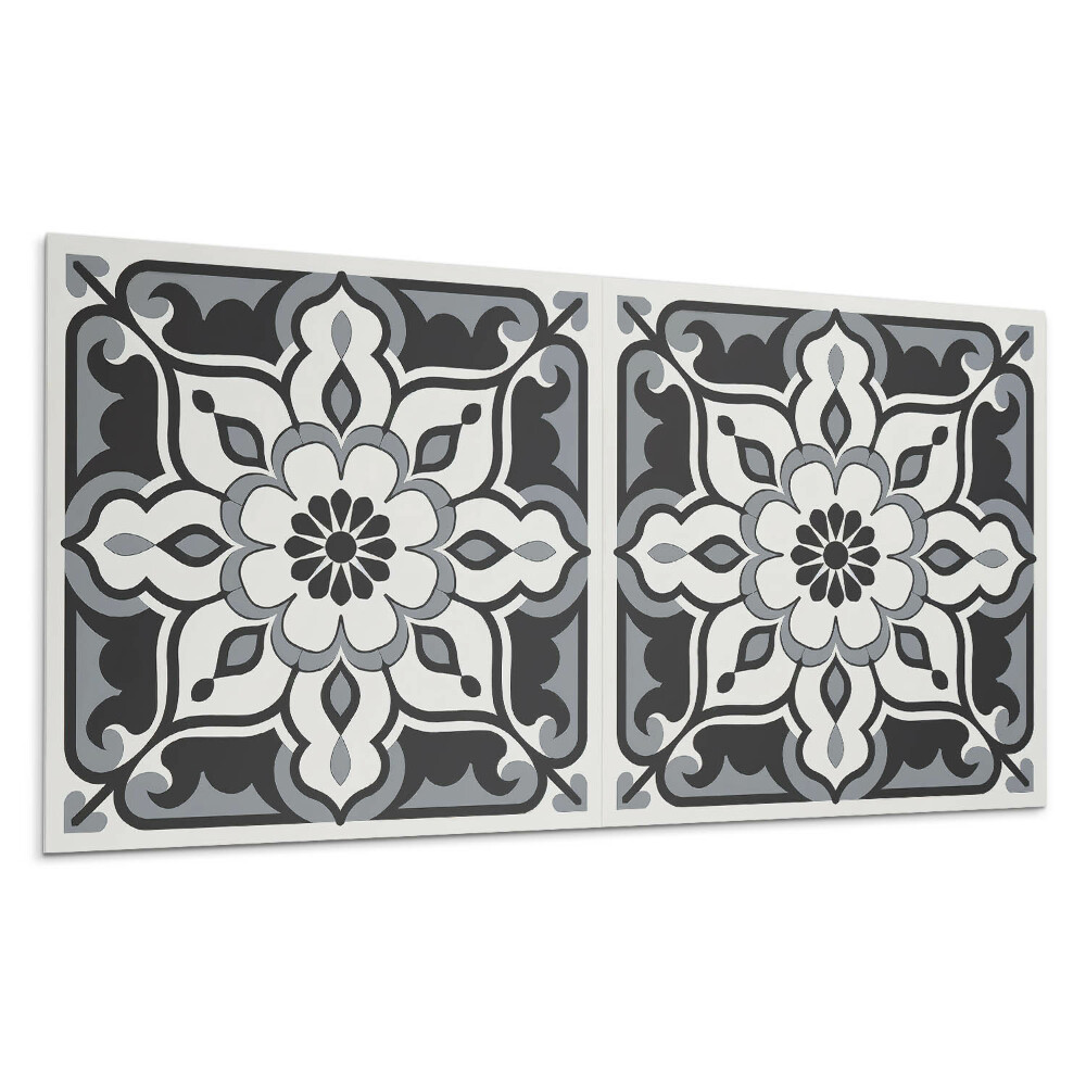 Panel pcv Kwiatowy wzór z ornamentami