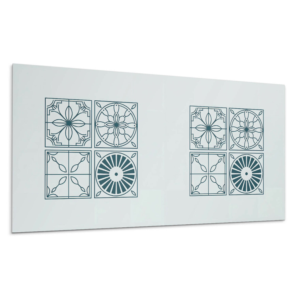 Panel ścienny Geometryczne wzory kafli