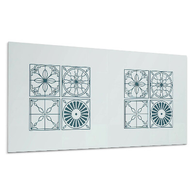 Panel ścienny Geometryczne wzory kafli