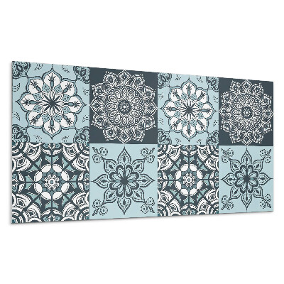 Płyta pcv na ścianę Wzory mandali w siatce