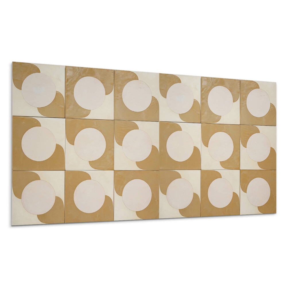 Panel na ścianę Geometryczne koła i łuki