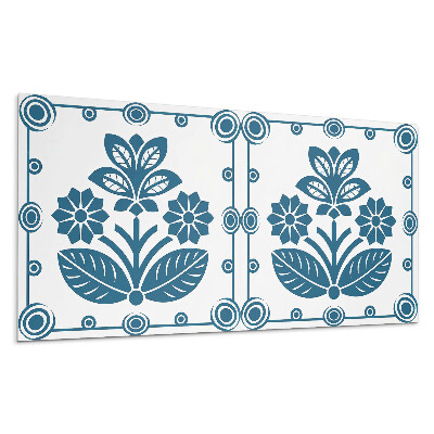 Płyta pcv na ścianę Kwiatowy wzór dekoracyjny