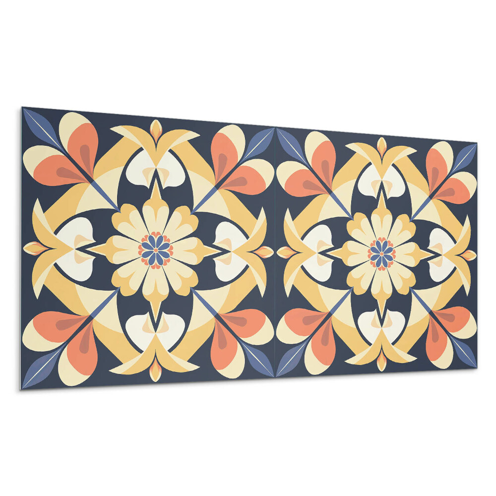 Płyta na ścianę Kwiatowy wzór mandali