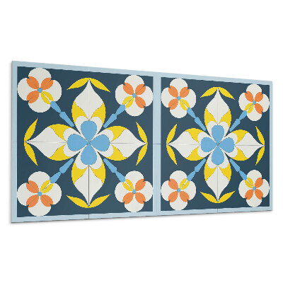 Panel pcv Kwiatowy wzór na tle