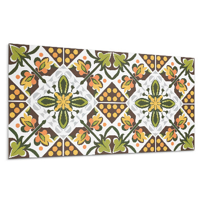 Panel ścienny Wzór kwiatowy w symetrii