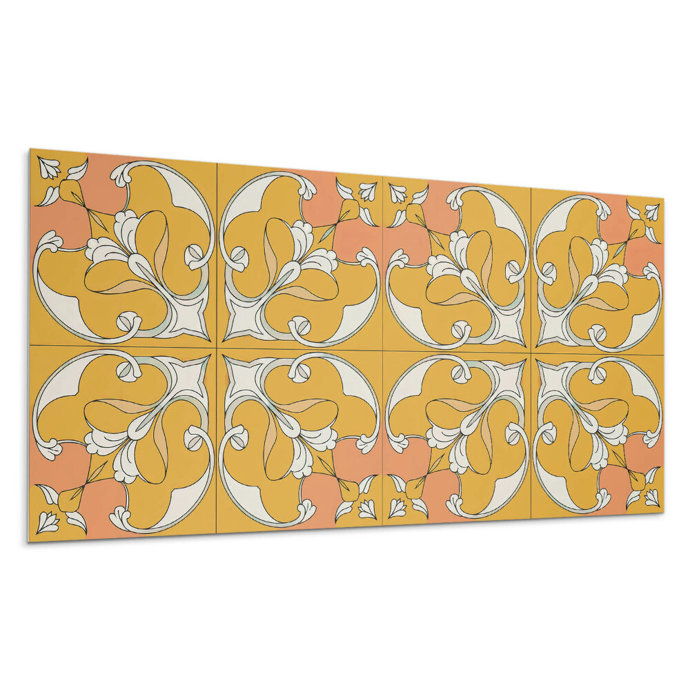 Panel na ścianę Kwiatowy wzór w symetrii