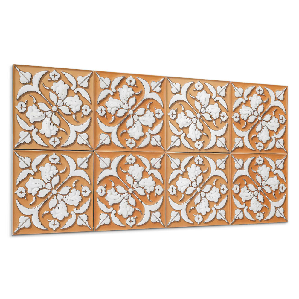 Płyta pcv na ścianę Wzór z kwiatowymi motywami