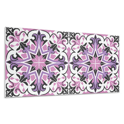 Panel pcv Wzór kwiatowy w gwiazdę