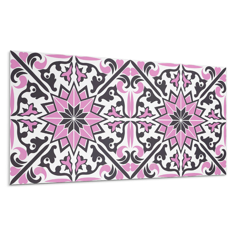 Panel na ścianę Wzór kwiatowy z ornamentami