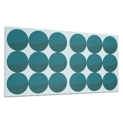 Panel na ścianę Układ okręgów w siatce