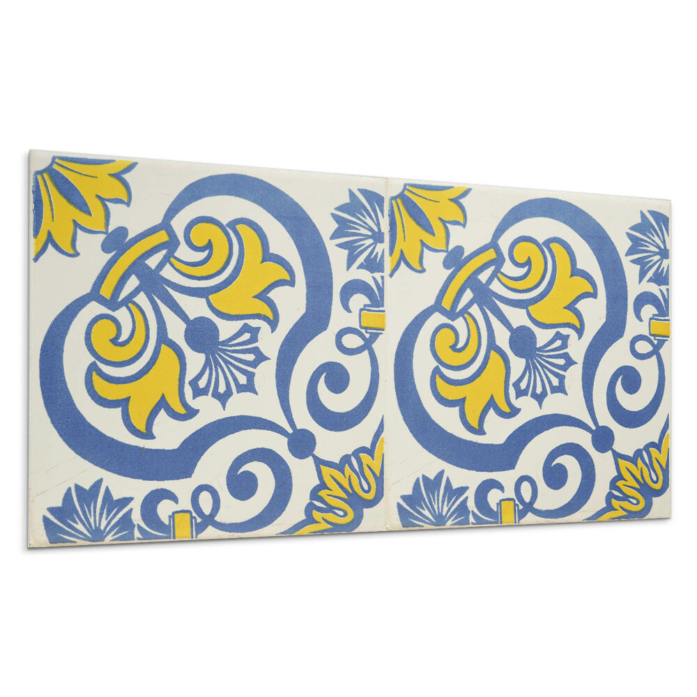 Płyta pcv na ścianę Wzór florystyczny z ornamentami