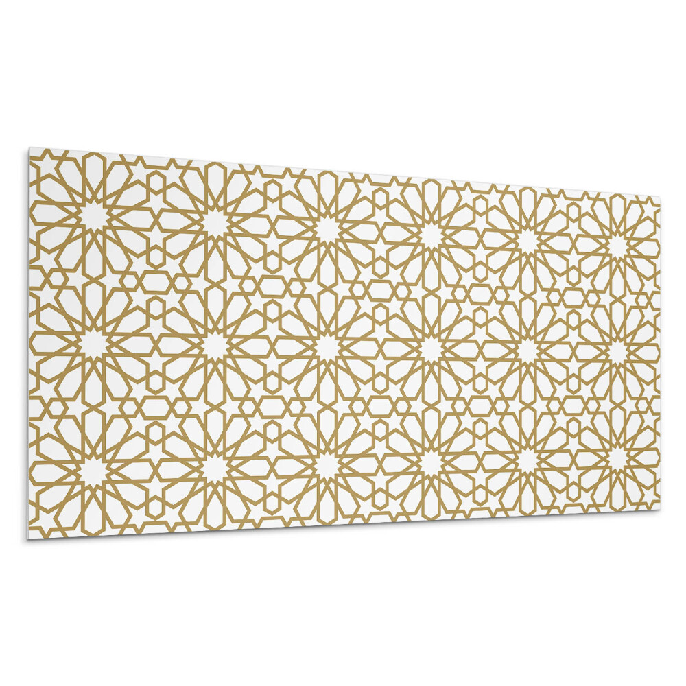 Płyta na ścianę Geometryczny wzór z gwiazdami